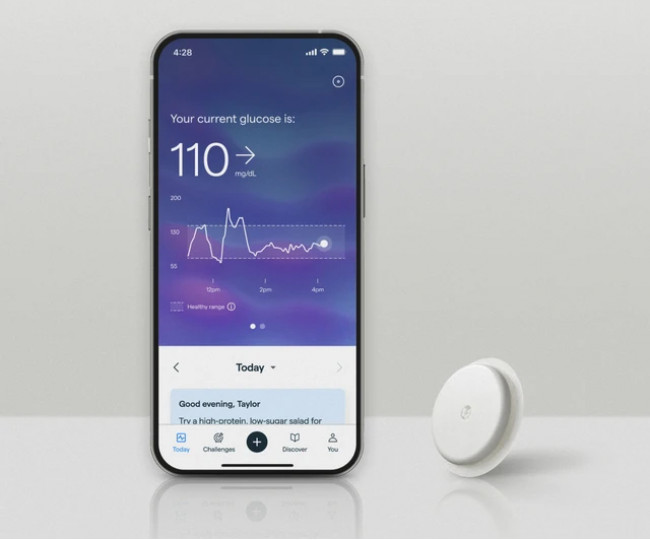 Cпоживчий біосенсор, який відстежує рівень глюкози в реальному часі для людей без діабетe Abbott Li